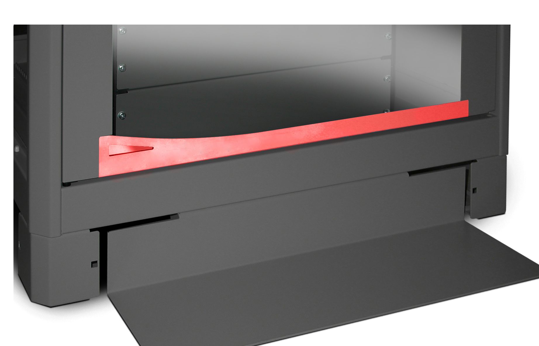 Intellinet Dispositivo antiribaltamento per armadi 800mm Nero Intellinet Dispositivo antiribaltamento per armadi 800mm Nero