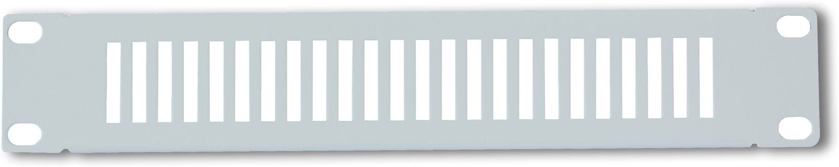 Techly Professional Pannello Cieco Ventilato 1 HE per Armadio 10" Grigio Techly Professional Pannello Cieco Ventilato 1 HE per Armadio 10" Grigio