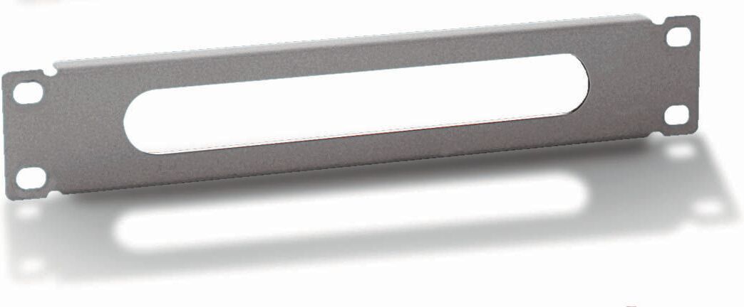 Techly Professional Pannello passacavi 10" 1U Grigio Techly Professional Pannello passacavi 10" 1U Grigio