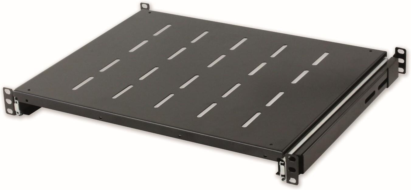Intellinet Mensola per Rack 19" Estraibile 350mm Nera Intellinet Mensola per Rack 19" Estraibile 350mm Nera