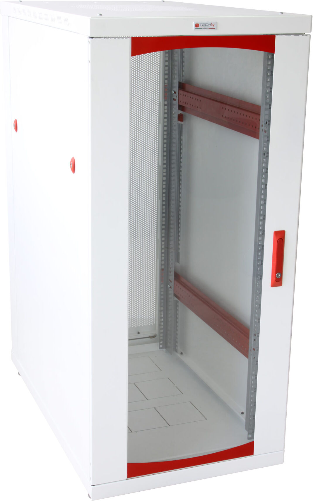 Techly Professional Armadio Server Rack 19" 600x1000 27 Unita' Bianco serie IdealNET Techly Professional Armadio Server Rack 19" 600x1000 27 Unita' Bianco serie IdealNET