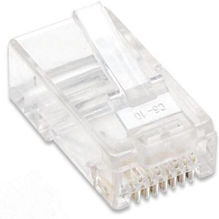 Intellinet Plug Modulari RJ45 Cat5E per Cavo Rigido UTP