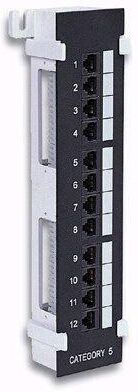 Intellinet Pannello Patch 12 Porte UTP Cat6 Installazione a Muro Intellinet Pannello Patch 12 Porte UTP Cat6 Installazione a Muro