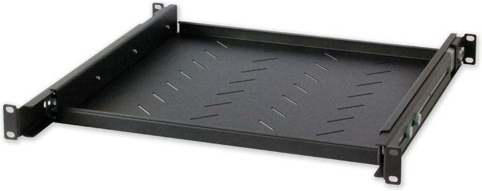 Intellinet Mensola per Rack 19" Estraibile da 1H 615mm Nera Intellinet Mensola per Rack 19" Estraibile da 1H 615mm Nera