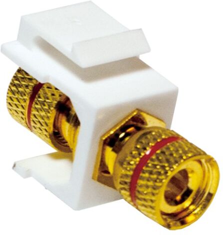 Logilink Adattatore Keystone con Terminali a Morsetto Rosso Logilink Adattatore Keystone con Terminali a Morsetto Rosso