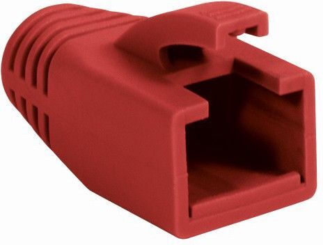 Intellinet Copriconnettore per Plug RJ45 Cat.6 8mm Rosso