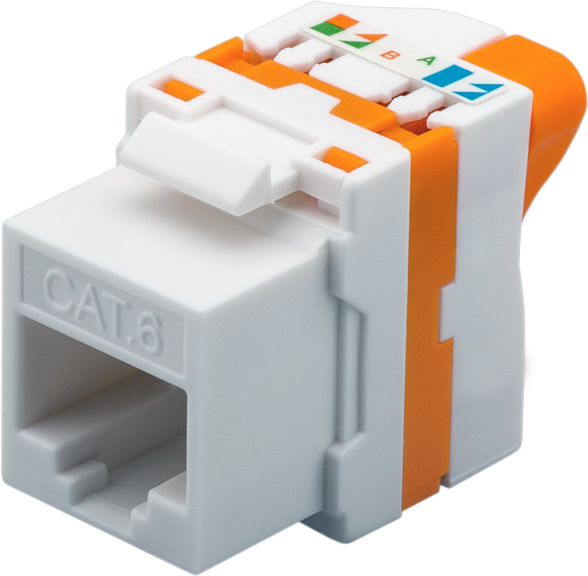 Techly Professional Frutto Keystone RJ45 Cat.6 UTP Tooless Techly Professional Frutto Keystone RJ45 Cat.6 UTP Tooless