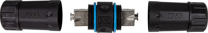 Logilink Extender da Esterno per Cavo Cat.6A e Cat.7 IP68 Toolless Logilink Extender da Esterno per Cavo Cat.6A e Cat.7 IP68 Toolless