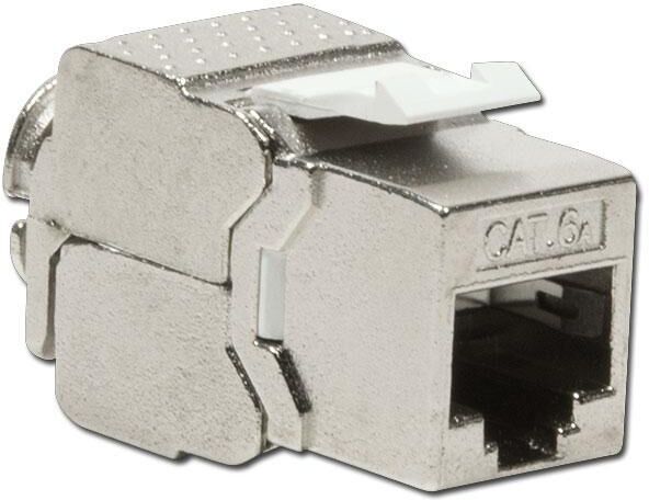 Intellinet Frutto Keystone RJ45 Cat6A 10Gigabit STP 180° Tooless Slim Intellinet Frutto Keystone RJ45 Cat6A 10Gigabit STP 180° Tooless Slim