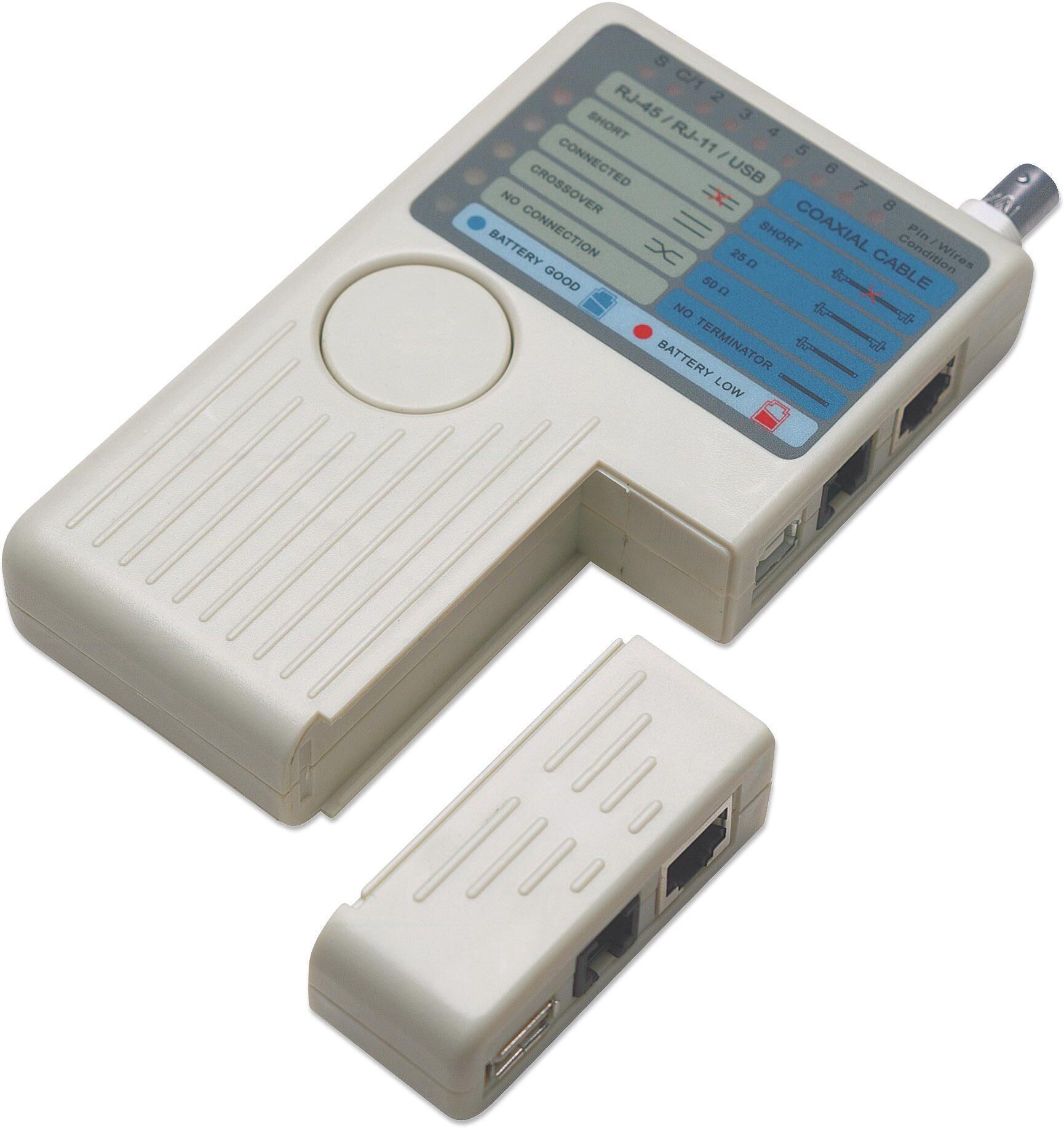 Intellinet Tester Remoto per Reti Ethernet 4-in-1