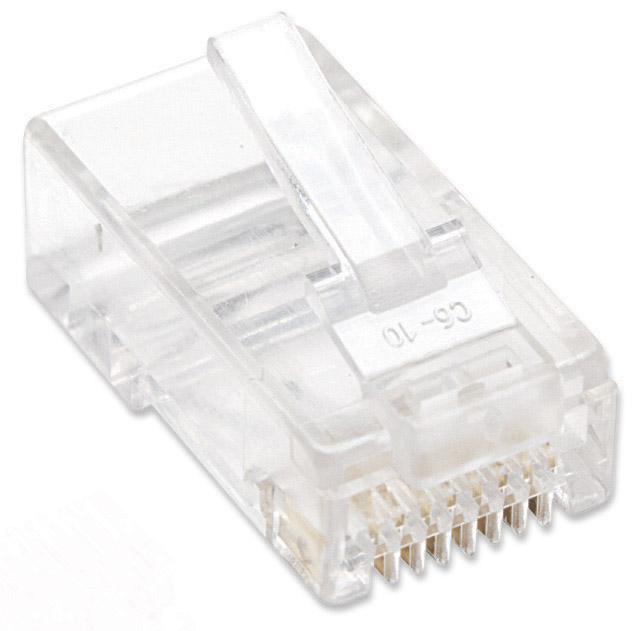 Intellinet Plug Modulari RJ45 Cat5E per Cavo Flessibile UTP Intellinet Plug Modulari RJ45 Cat5E per Cavo Flessibile UTP