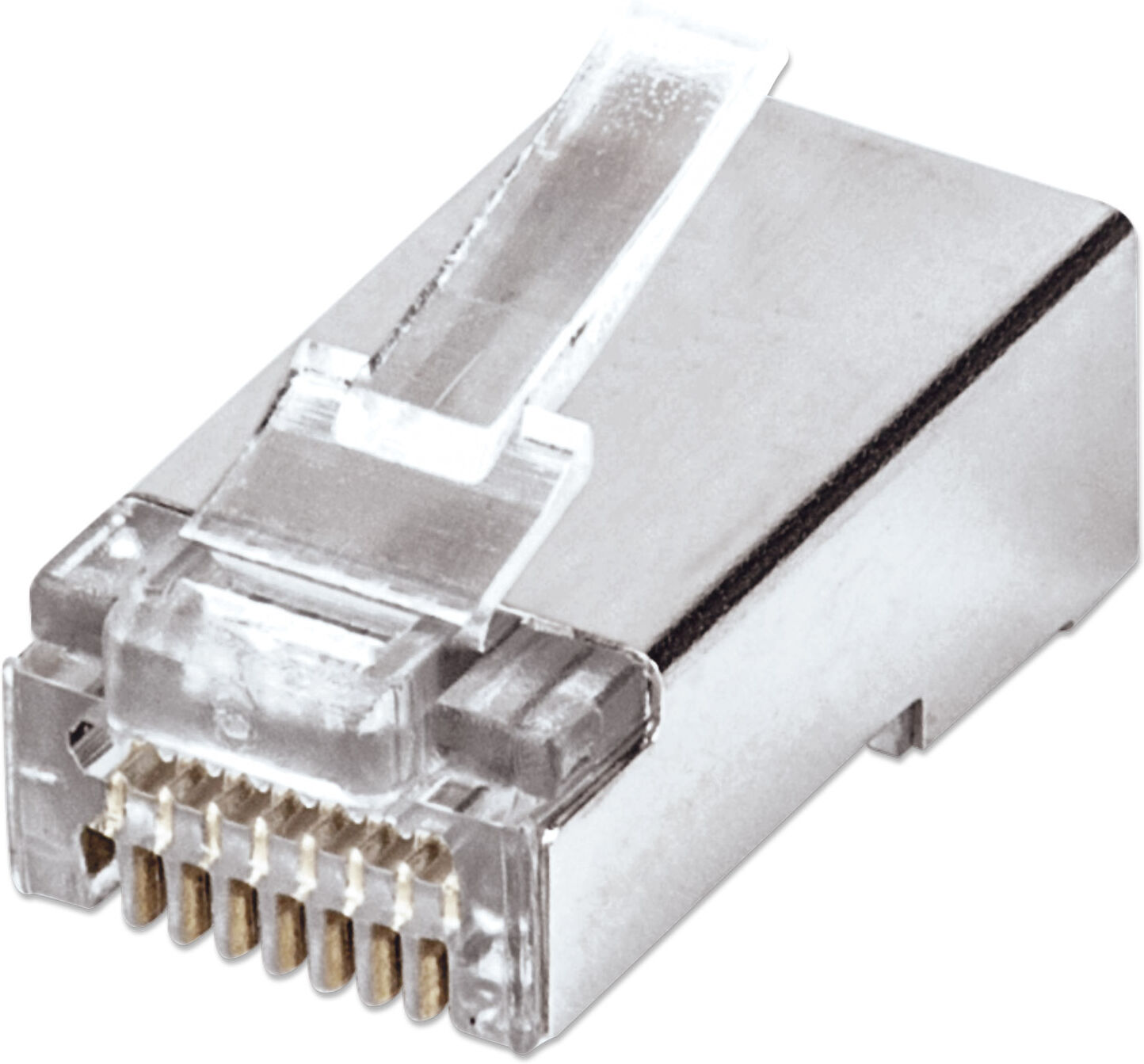 Intellinet Confezione 100 Plug modulari RJ45 Cat5e FastCrimp Intellinet Confezione 100 Plug modulari RJ45 Cat5e FastCrimp