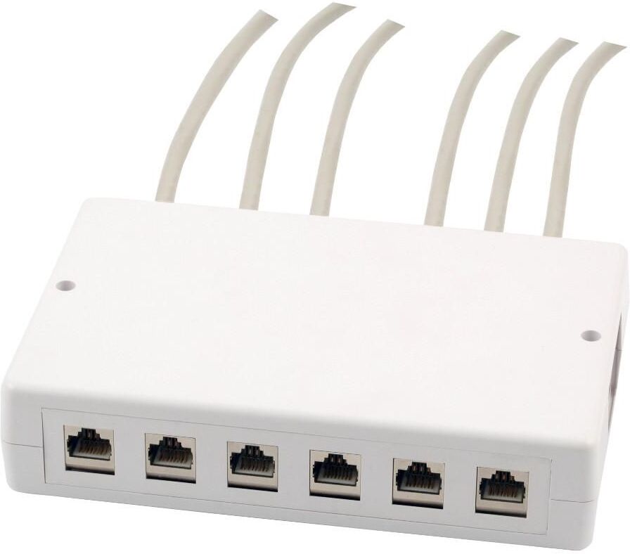 Intellinet Box di Distribuzione 6 porte Keystone Intellinet Box di Distribuzione 6 porte Keystone