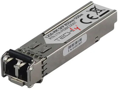 Techly Professional Transceiver 1.25Gbps Fibra Ottica 850nm LC Techly Professional Transceiver 1.25Gbps Fibra Ottica 850nm LC