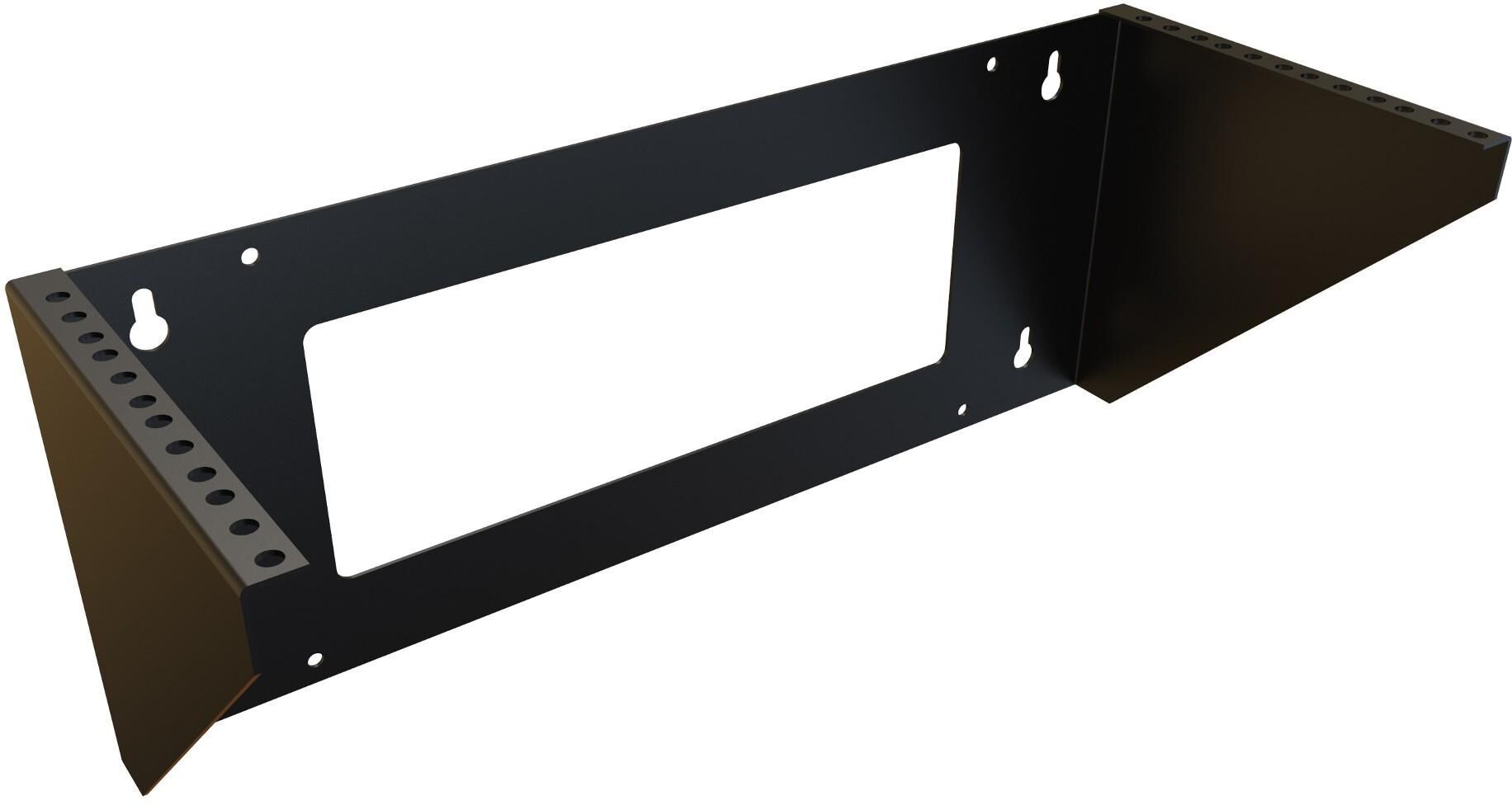 Techly Professional Staffa di Montaggio da Muro Verticale 19" Easyline 4U Nero Techly Professional Staffa di Montaggio da Muro Verticale 19" Easyline 4U Nero