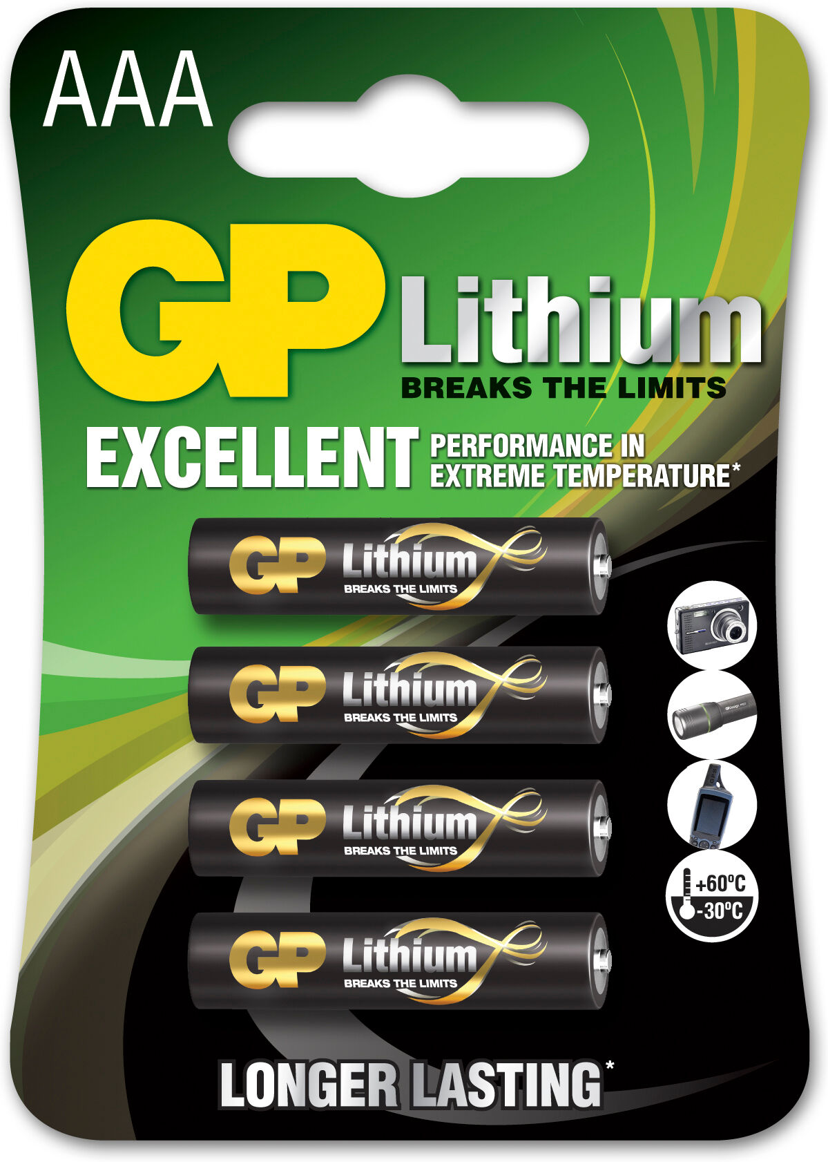 GP Batteries Blister 4 Batterie Litio Mini Stilo AAA 1,5V/24LF Longest... GP Batteries Blister 4 Batterie Litio Mini Stilo AAA 1,5V/24LF Longest...