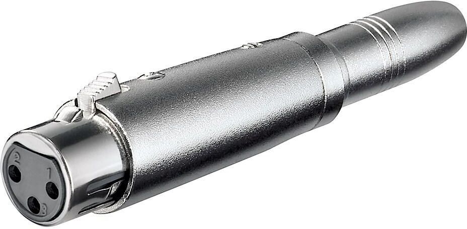 Goobay Adattatore XLR Cannon Femmina ad Audio 6,35mm Femmina Mono Goobay Adattatore XLR Cannon Femmina ad Audio 6,35mm Femmina Mono