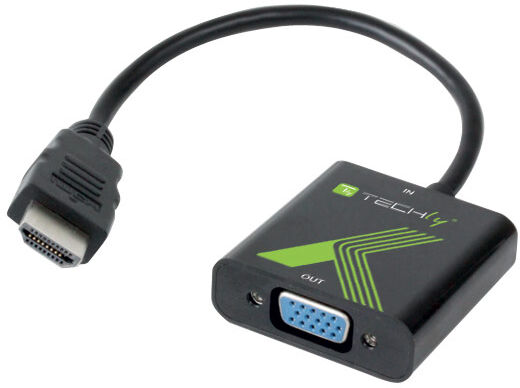 Techly Cavo Convertitore Adattatore da HDMI™ a VGA con Audio Techly Cavo Convertitore Adattatore da HDMI™ a VGA con Audio