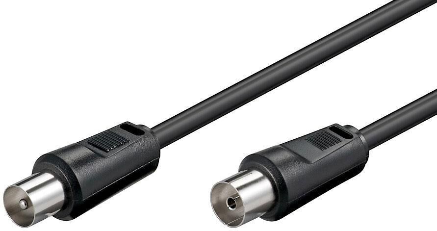 Goobay Cavo Antenna TV M/F 10,0 m nero Goobay Cavo Antenna TV M/F 10,0 m nero