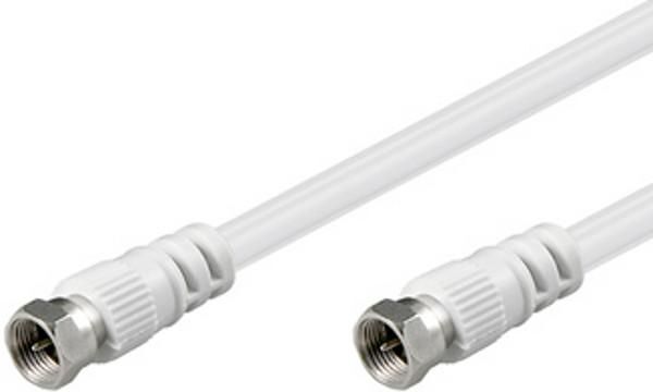 Oem Cavo Antenna Satellite F/F 10 mt bianco Oem Cavo Antenna Satellite F/F 10 mt bianco