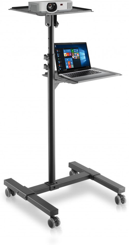 Techly Carrello per Proiettore Notebook Regolabile con Mensola Techly Carrello per Proiettore Notebook Regolabile con Mensola