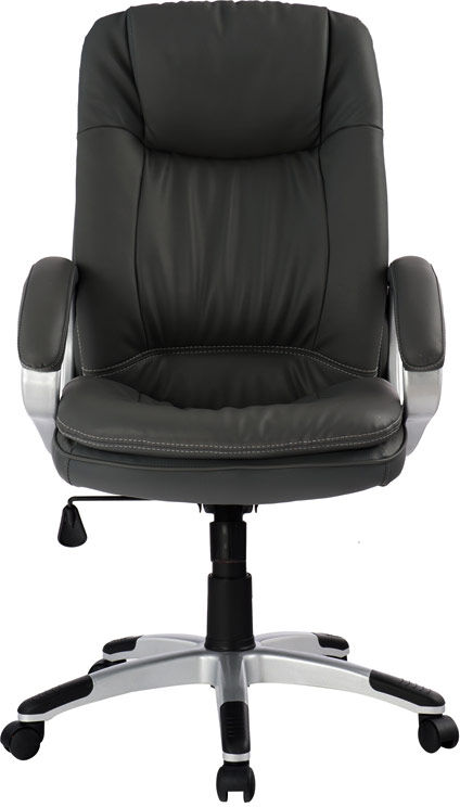 Techly Poltrona Direzionale Imbottita con Braccioli Nera Techly Poltrona Direzionale Imbottita con Braccioli Nera