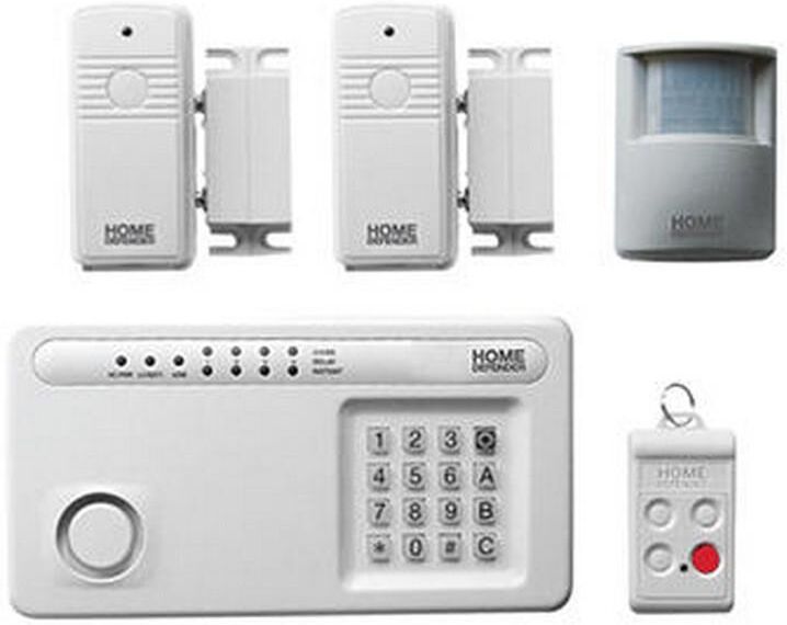 Home Defender Kit Allarme Antifurto Senza Fili - Delux Home Defender Kit Allarme Antifurto Senza Fili - Delux