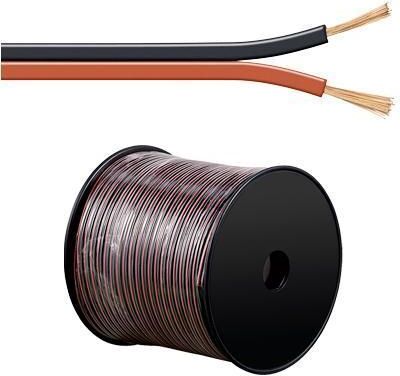 Goobay Cavo Audio per diffusori acustici Nero/rosso 1,5 mm² matassa... Goobay Cavo Audio per diffusori acustici Nero/rosso 1,5 mm² matassa...