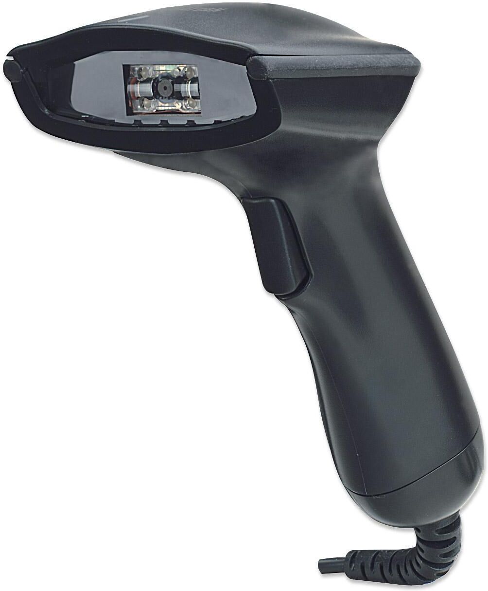 Manhattan Lettore di Codici a Barre 2D USB Nero Manhattan Lettore di Codici a Barre 2D USB Nero