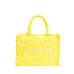 Pinko BEACH Borsa shopping in canvas riciclato