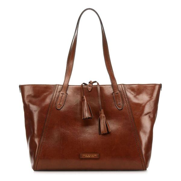 the bridge florentin shopping bag in pelle