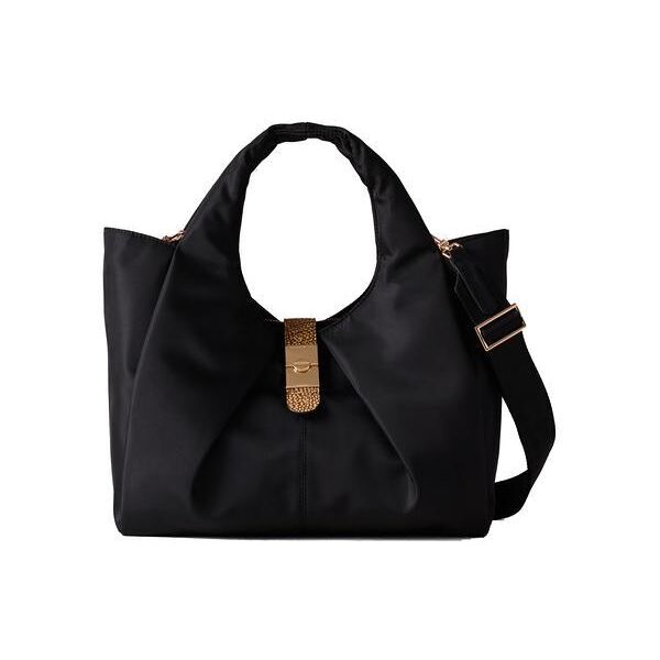 borbonese cortina borsa in nylon con tracolla