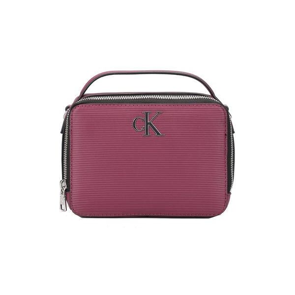 calvin klein ck jeans minimal monogram  mini bag a mano, con tracolla