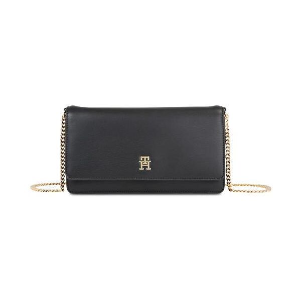 tommy hilfiger th refined chain borsetta a tracolla