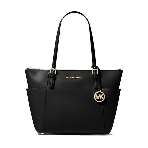 micheal kors jet set borsa tote in pelle a spalla