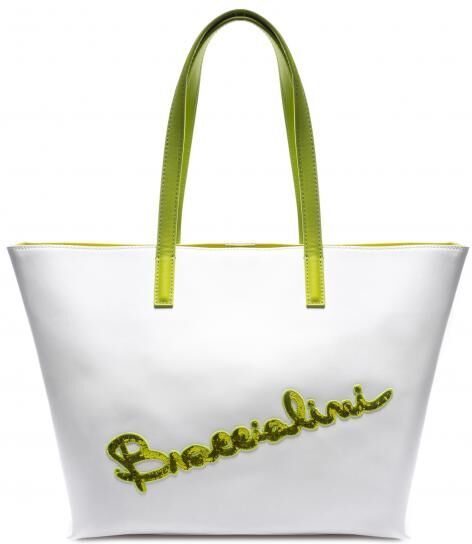 Braccialini KIM Shopping bag in pelle con paillettes