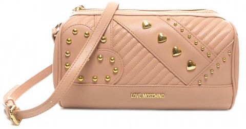 Moschino Borsa piccola a tracolla con borchiette