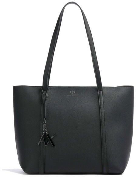 Armani CHARM LOGO Shopping bag con charm