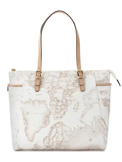 Alviero Martini GEO WHITE Borsa tote grande a spalla