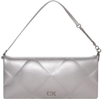 Calvin Klein QUILT WRISTLET Borsa clutch manico catena