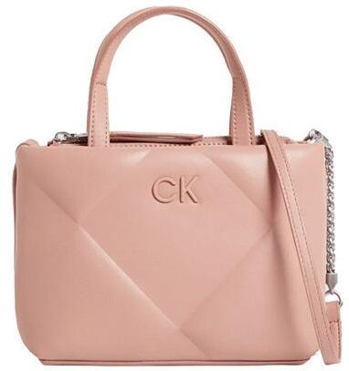 Calvin Klein RE-LOCK QUILT Borsa tote mini con tracolla