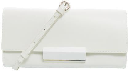 GIANNI CHIARINI LILY Pochette clutch in pelle con tracolla