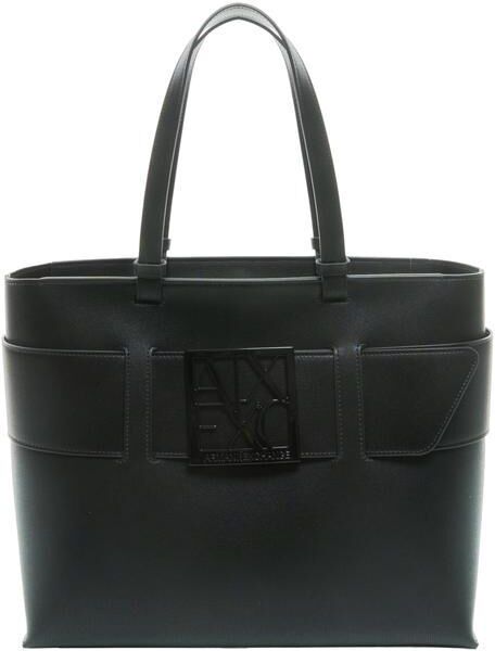 Armani A X BUCKLE Borsa shopper a spalla