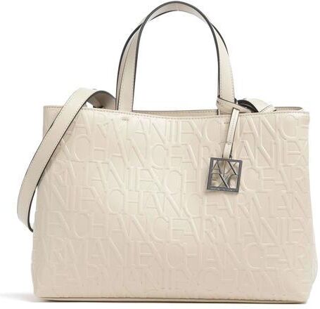 Armani LOGO EMBOSSED Shopper a mano, con tracolla