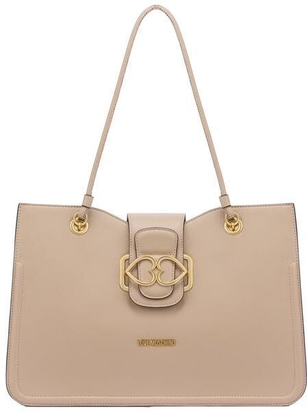 Moschino DOUBLE HEART Borsa shopper a spalla