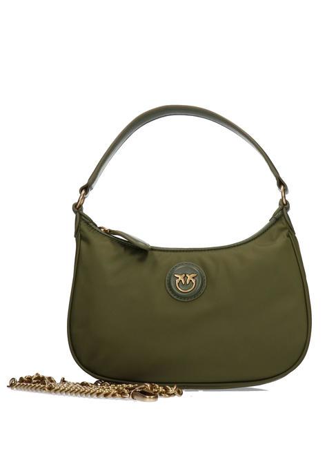 Pinko HALF MOON Borsa a spalla in nylon con tracolla