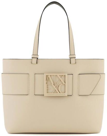 Armani A X BUCKLE Borsa shopper a spalla