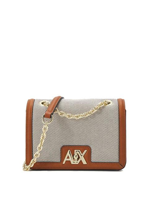 Armani A X CANVAS Borsa convertible tracolla catena