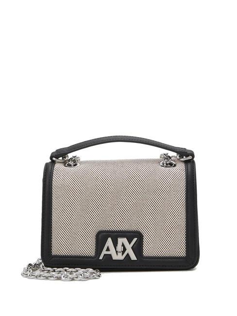 Armani A X CANVAS Borsa convertible tracolla catena