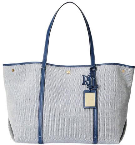 Ralph Lauren EMERIE Borsa tote maxi in canvas